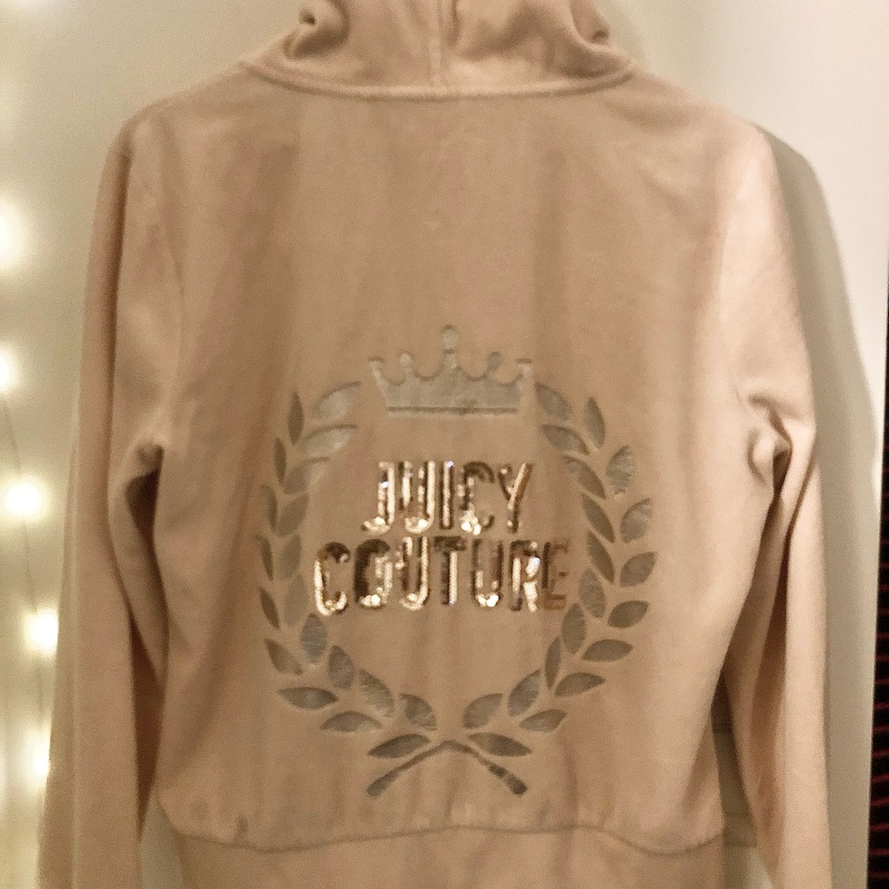 Juicy Couture Sequin Zip Up
